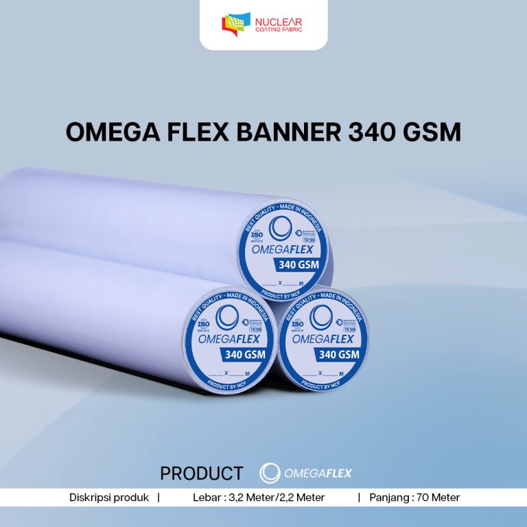 omega flex banner 340gsm