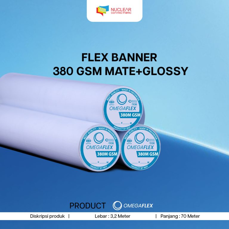 omega flex banner 380gsm